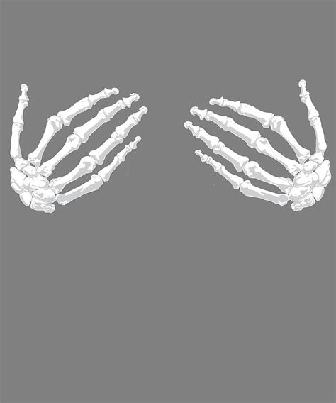 Naughty Skeleton Hands Grabbing Breasts Halloween Digital Art By Stacy Mccafferty Fine Art America