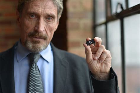 John Mcafee On His New Startup And Why He Should Be President Celebnest