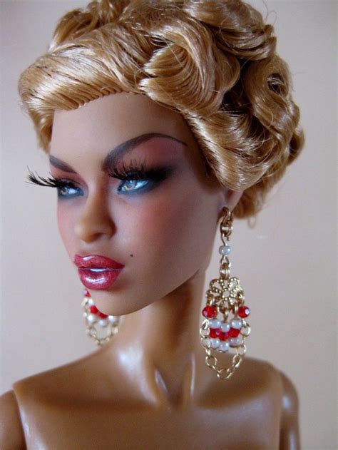 Long Beautiful Lashes W Beauty Mark Fashion Royalty Dolls Beautiful Barbie Dolls Fashion Dolls