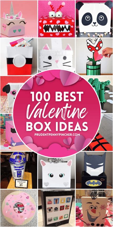 100 Best Diy Valentine Box Ideas For Kids Prudent Penny Pincher
