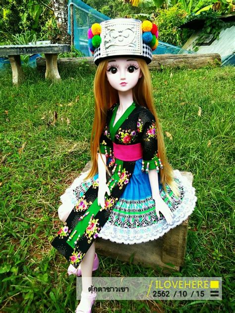 ปักพินโดย My Handmade ใน My Hmong Doll ตุ๊กตา