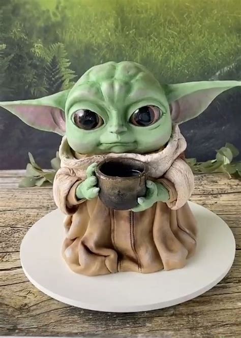 Baby Yoda Cake Decorations Shefalitayal