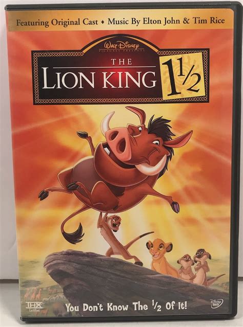 Walt Disney The Lion King 1 12 Special 2 Disc Dvd With Bonus Etsy Uk