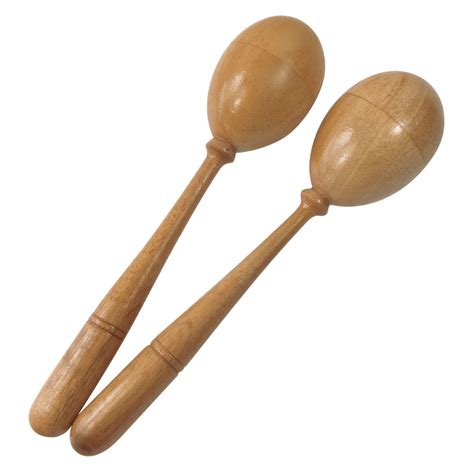 Egg Maraca With Long Handle Set Of 2 By Awe And Wonder Growing Kind