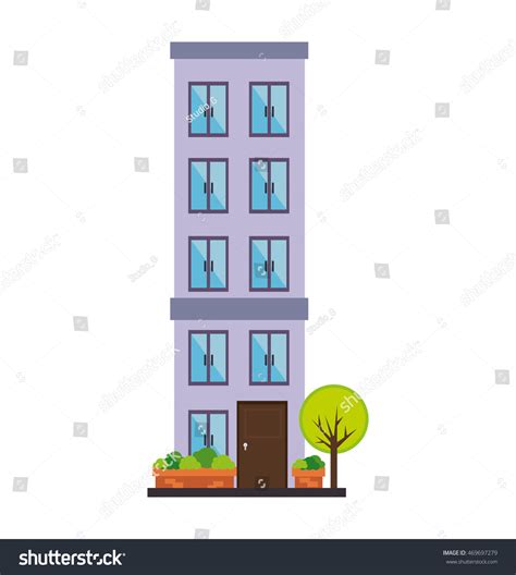 5465 Cartoon Tall Buildings Images Stock Photos And Vectors Shutterstock