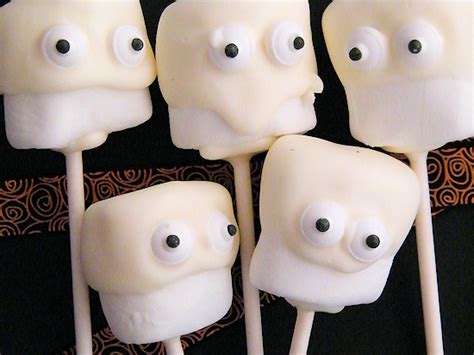 Halloween Ghost Marshmallows Our Kid Things