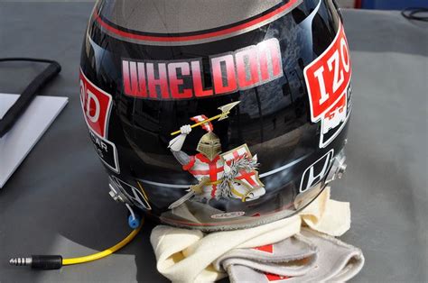 Dan Wheldon Helmet By Pressdog Helmet Indy Cars Dan Wheldon