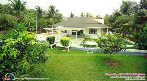 Folks have practiced landscaping for centuries. Full finished home with landscaping - Kerala home design ...