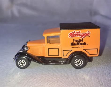 Vintage Matchbox Model A Ford Kellogg S Frosted Mini Wheats