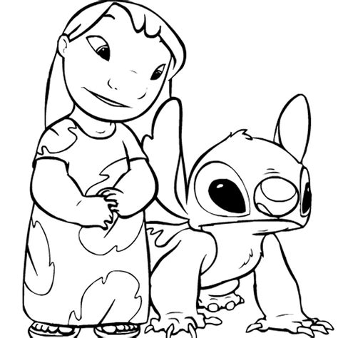 Dessin De Stitch En Couleur  Lilo Stitch Parce Que L Inspiration N