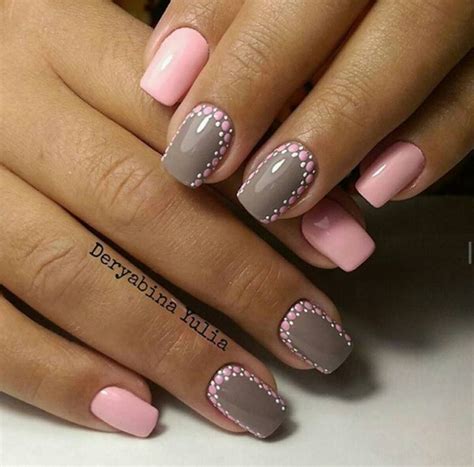 taupe and pink pink nails nail art designs gel nails