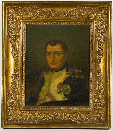 Portrait of Napoleon Bonaparte 19th century oil painting ...