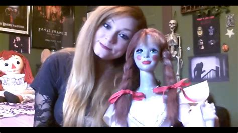 My Custom Made Annabelle Doll Prop The Conjuring Youtube