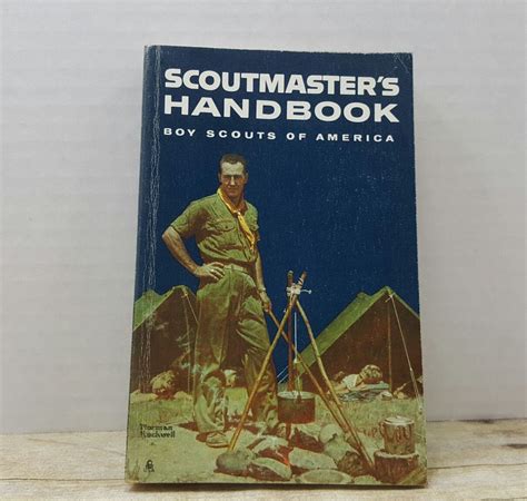 Scoutmasters Handbook 1967 Boy Scouts Of America Etsy Boy Scouts