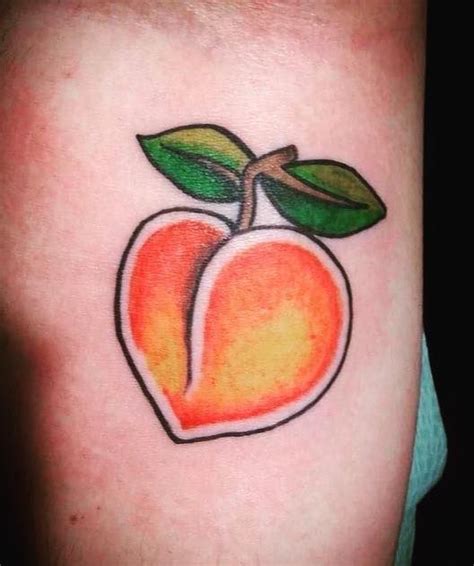 Jersey mike's subs in canton, ga. #peach #peachtattoo #peachtat #yankeedoodlezart #ydart #oldeschooltattoo #tattoo #tattoos # ...