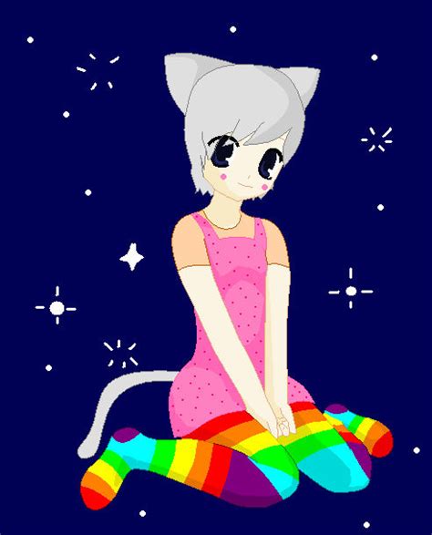 Nyan Cat Human Attempt By Starrthecheetah On Deviantart