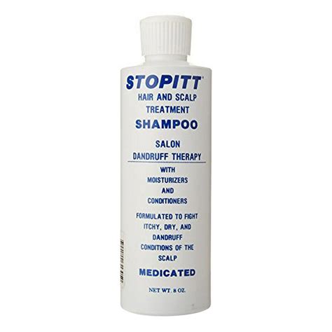 Stopitt Hair And Scalp Treatment Shampoo Dandruff Therapy 8 Oz