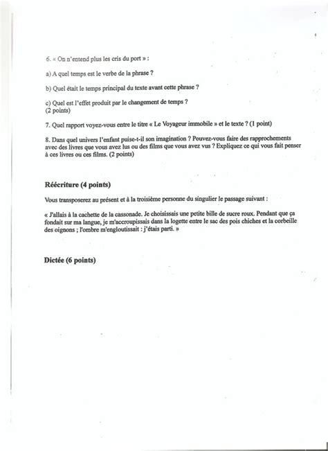 Brevet Blanc Français Niveau 3ème Réviser Le Brevet Et Le Bac