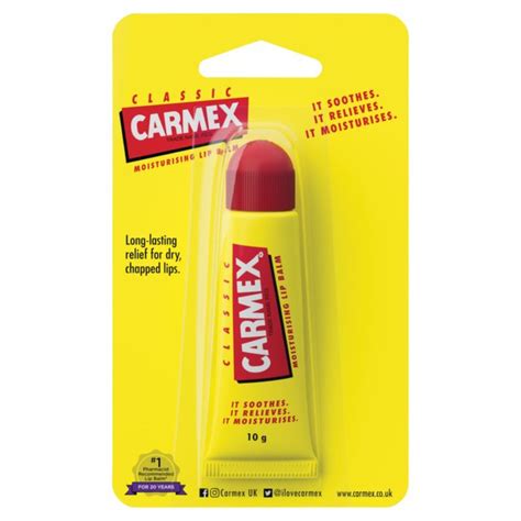 carmex classic tube lip balm