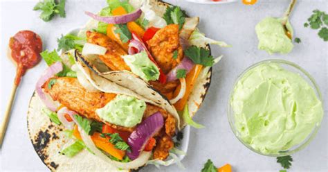 Chicken Fajita Tacos And Salads Colleen Christensen Nutrition