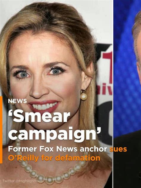 Former Fox News Anchor Sues Oreilly For Defamation