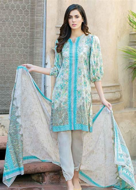 Five Star Printed Lawn Unstitched 3 Piece Suit Fs19 L3 1017a Spring Summer Collection