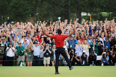 The Masters 2019 Tiger Woods Wins