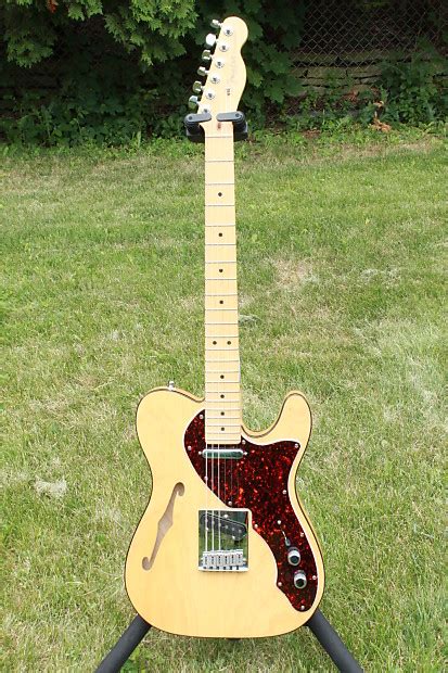 2001 Fender Telecaster Deluxe Thinline Ash Natural Ash Reverb