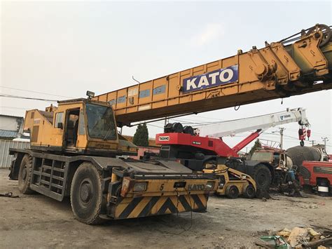 Etwas aus zweiter hand kaufen. Hand Kato-unwegsamen Geländes zweite streckt 50 Tonne mit ...