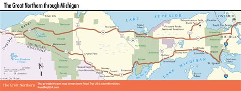 The Great Northern Route Through Michigan Road Trip Usa