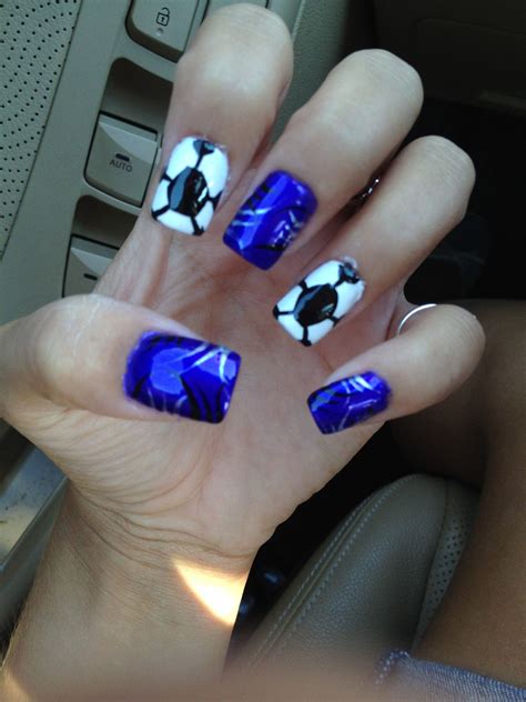 Would Do The Soccer Ball On All The Nails Maybe For A Tournement