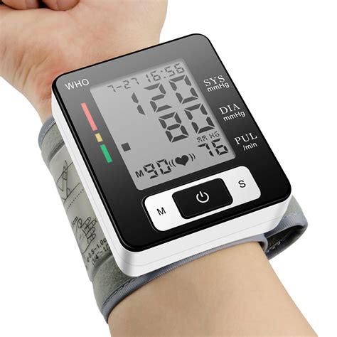 Boxym Home Automatic Wrist Blood Pressure Monitor Blood Pressure Voice