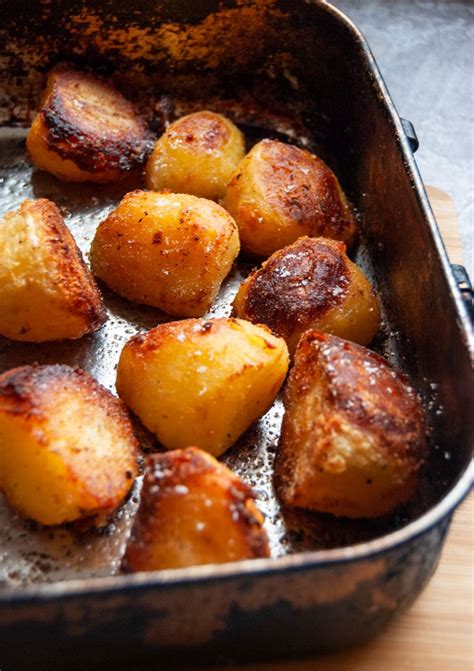 Crispy Roast Potatoes Something Sweet Something Savoury