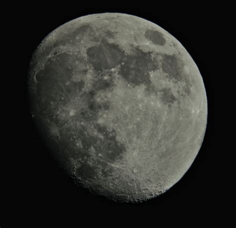 Moon Through My 8 Telescope The Planetary Society
