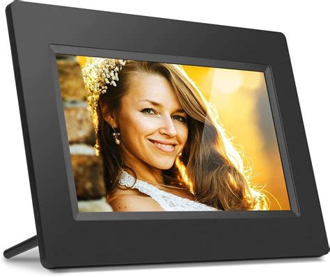 Aluratek 7 Wifi Digital Photo Frame With Touchscreen Ips Display 8gb