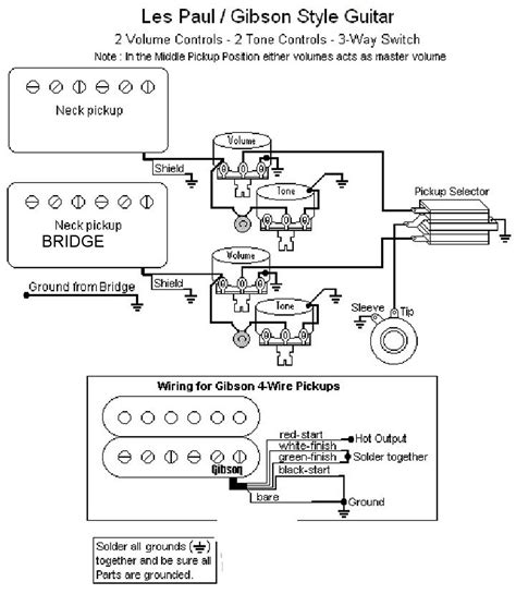 I print out the schematic in addition to highlight the routine i'm diagnosing to make sure i am staying on the path. Picture of Les Paul wiring.