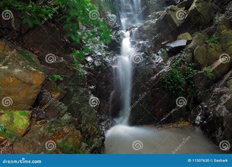 Beautiful Waterfalls Stock Photo Image Of Cliff Mist 11507630