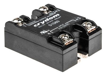 The eighth relay is connected to a. D1D60 Sensata / Crydom | Sensata / Crydom 60 A Solid State ...