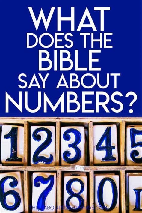Insight Into The Biblical Meaning Of Numbers Jiotower