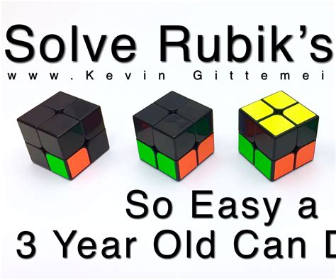How To Solve A Rubiks Cube Rubiks Cube Solution By Vikramraj4ever