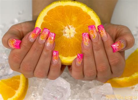 In Vogue Citrus Fruits Nails Art Tutorials For Ladies 1 Fruit Nail