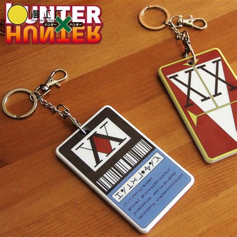 Anime Hunter X Hunter License Card Keychain Cosplay Hisoka Kurapika