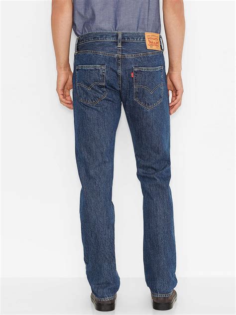 Levis 501 Original Straight Jeans Stonewash At John Lewis And Partners