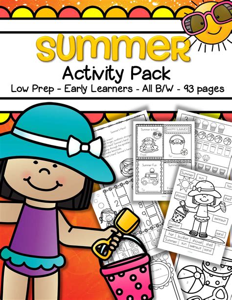 Summer Activities Printables Pack