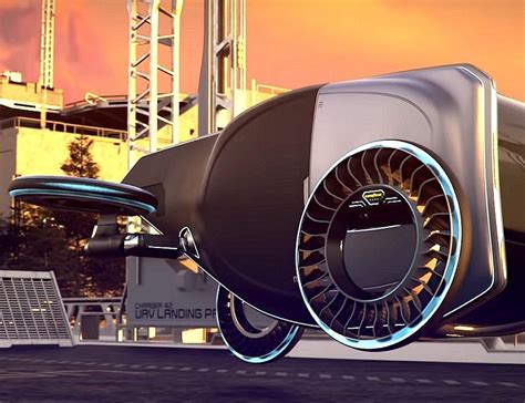 AERO is a concept tire that works for autonomous, flying cars