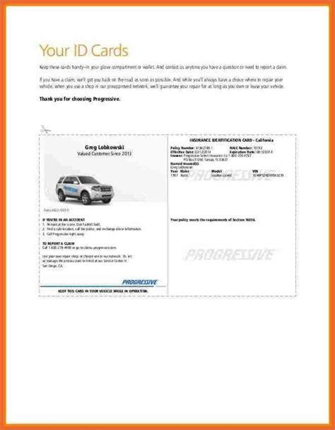 Downloadable Printable Fillable Fake Car Insurance Card Template