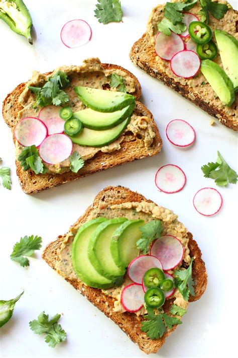 Smashed Bean And Avocado Toast This Savory Vegan