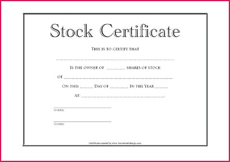 Choose online template in pdf, complete your blank, edit and easily customize today everyone receives the chance to create stock certificate in electronic format with a powerful pdffiller toolkit. 6 Shares Certificate Template Uk 98080 | FabTemplatez
