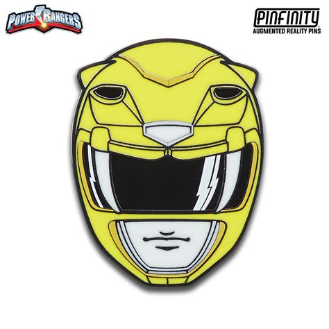 Power Rangers Yellow Ranger Augmented Reality Enamel Pin