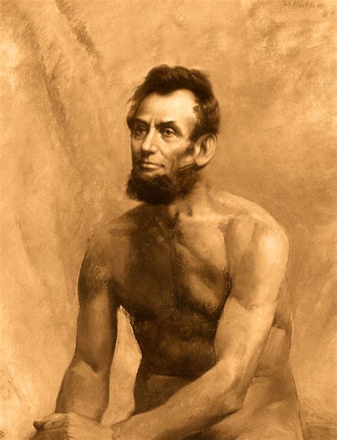 Abraham Lincoln Nude Greeting Card For Sale By Karine Percheron Daniels
